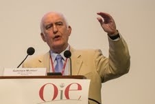 OIE Special Advisor Dr Gardner Murray addressed delegates at the OIE General Session on 28 May seeking support for the three-year plan on the international movement of high-health, high-performance horses (HHPs) established by the OIE and FEI. (Photo: Photo: D. Mordzinski/OIE)
